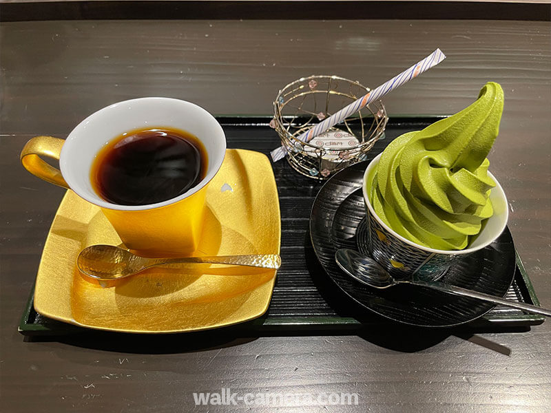 金沢　抹茶アイス