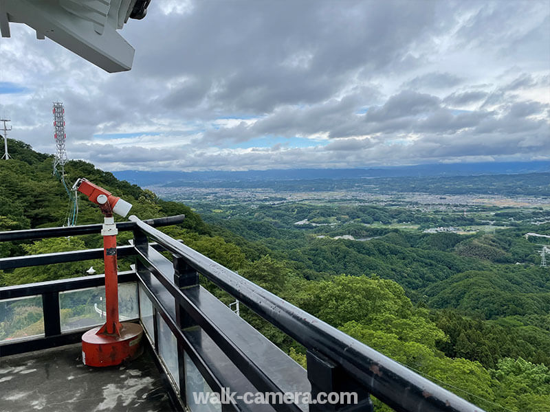 牛伏山 展望台からの風景