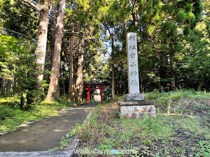 佐渡島　白山神社