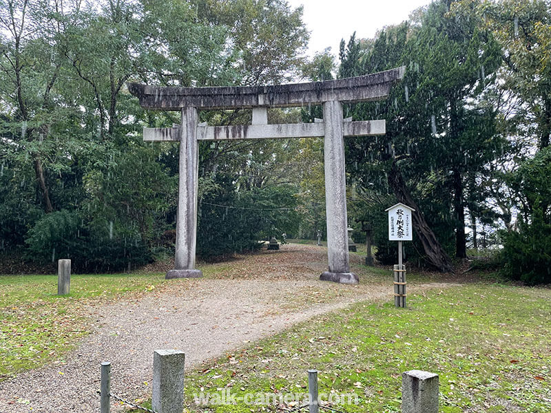 秋田県護國神社の鳥居
