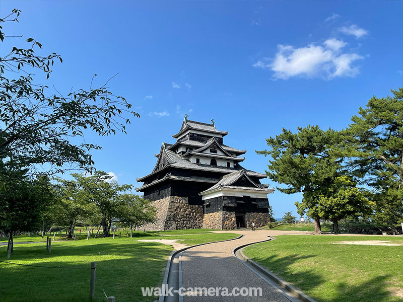 松江城の天守閣