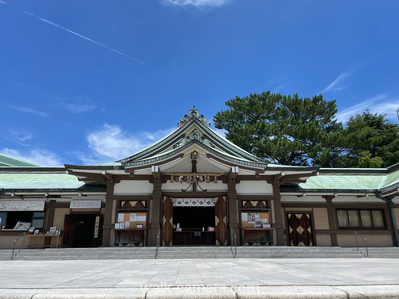 亀山八幡宮　拝殿