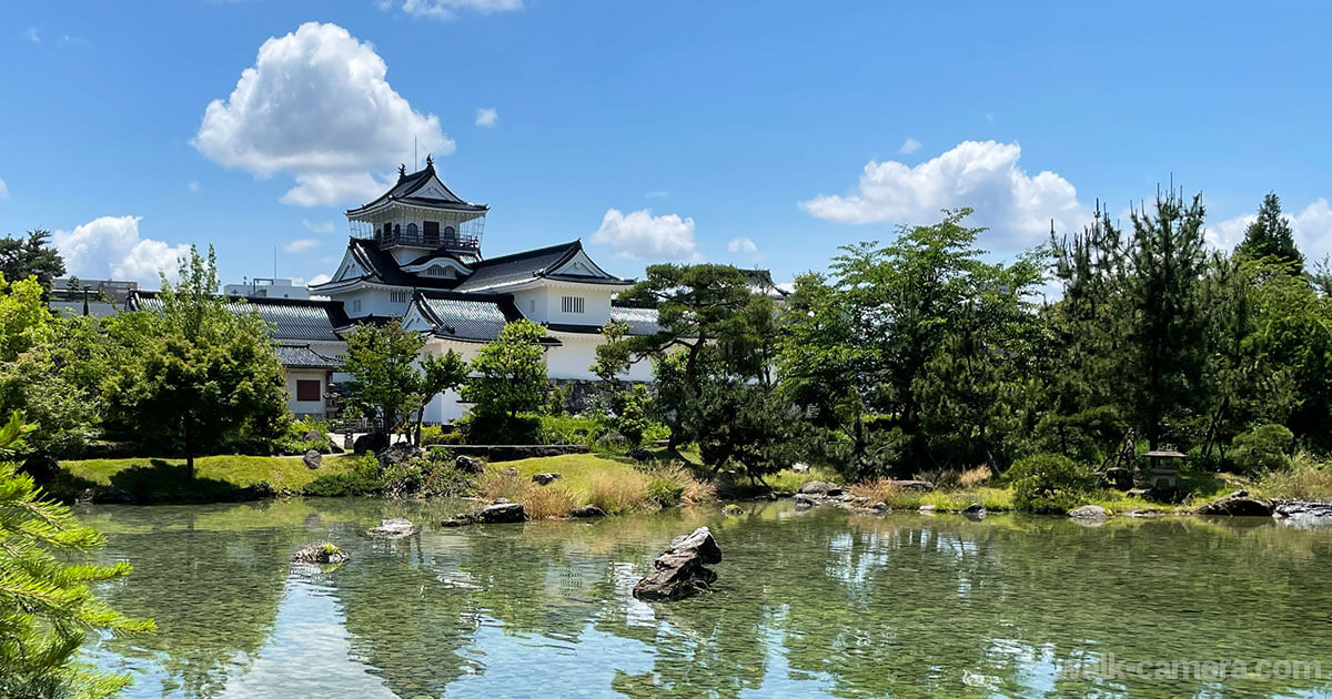 富山城址公園 郷土博物館 徒歩 行き方 所要時間