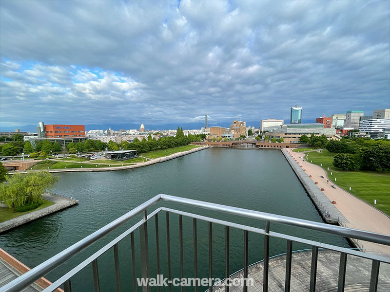 富岩運河環水公園　天門橋　展望台