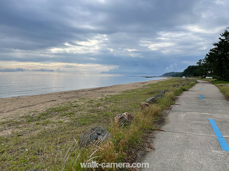 島尾海岸　遊歩道