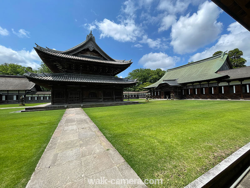 瑞龍寺　回廊