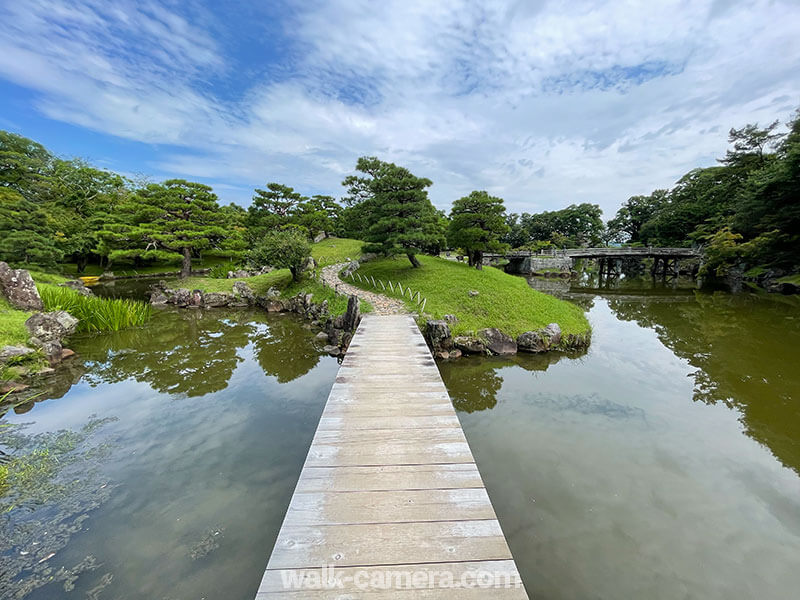 玄宮園　大池泉回遊