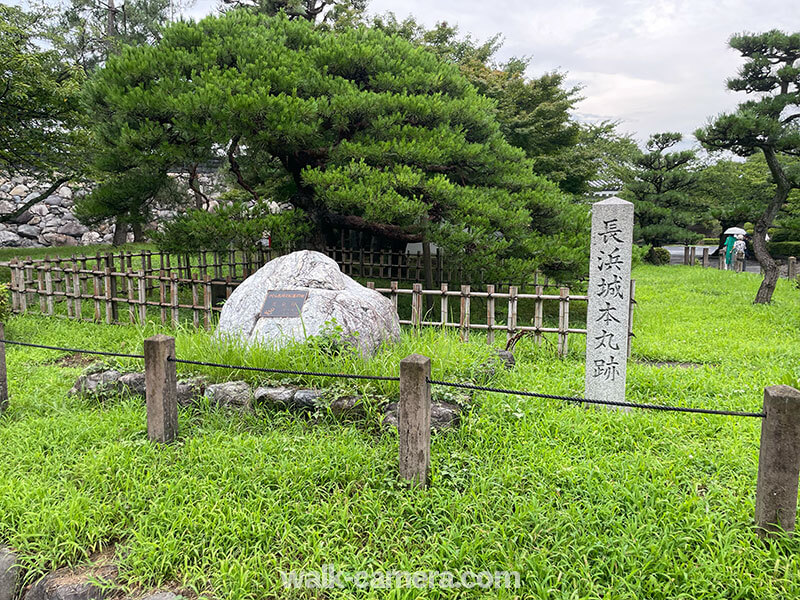 長浜城　本丸跡