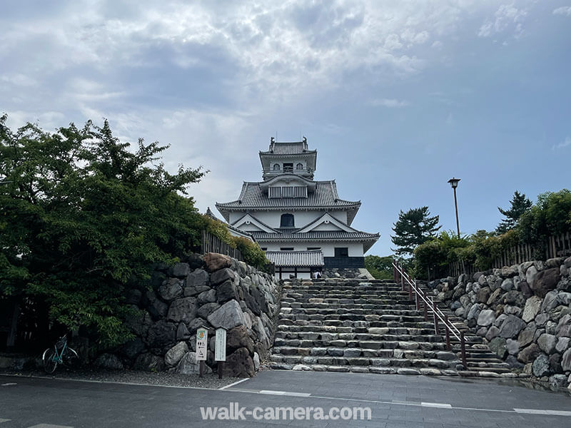 長浜城の天守閣