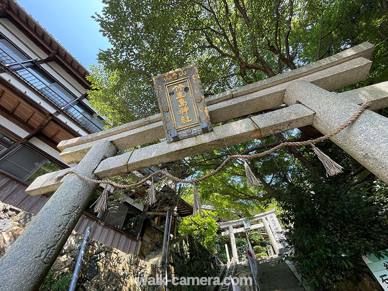 竹生島神社　鳥居