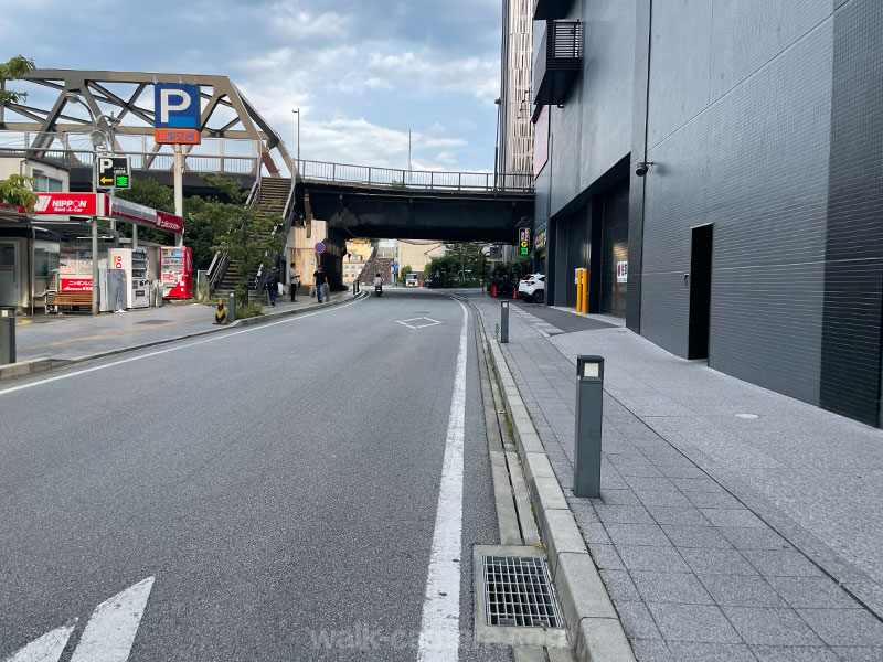 甲府駅から甲府城（舞鶴城公園）への徒歩での道のり