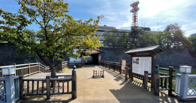 福井城跡 福井神社 徒歩　行き方 所要時間