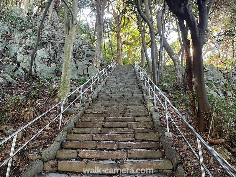 大湊神社 雄島 階段