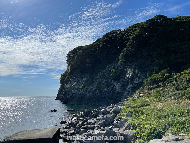 雄島 柱状節理