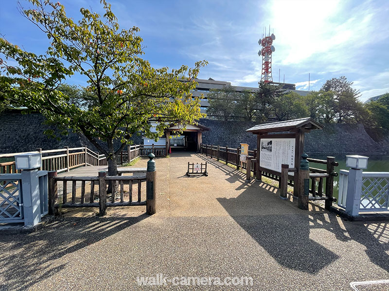 福井城 御廊下橋