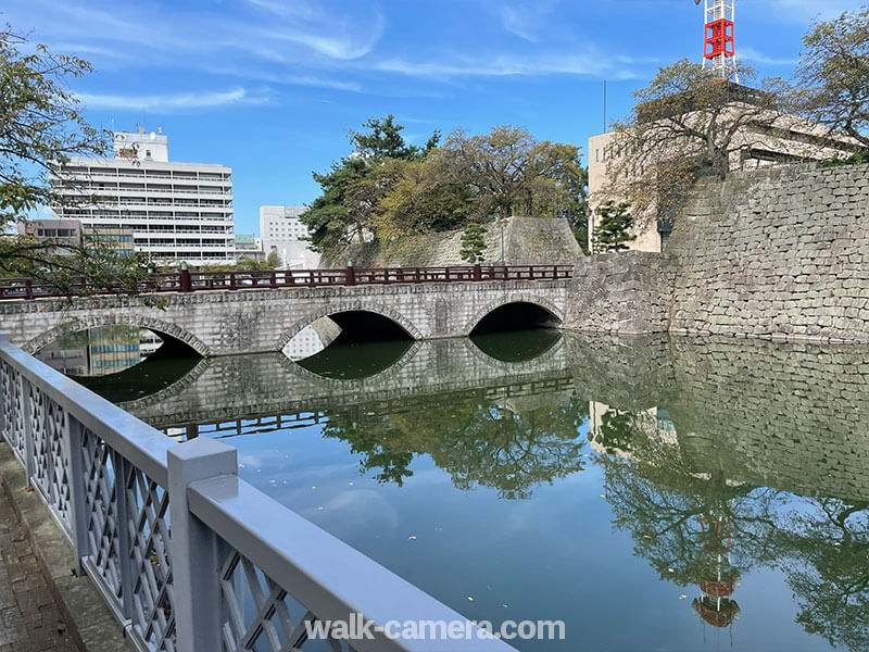 福井城跡 石垣