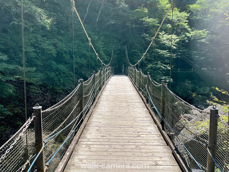 袋田の滝 吊り橋