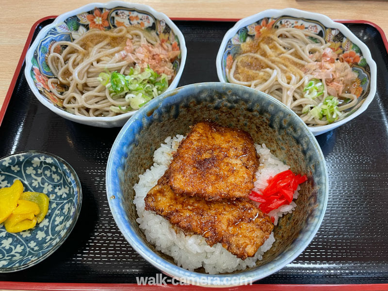 丸岡城 越前手打ちそば・ソースかつ丼