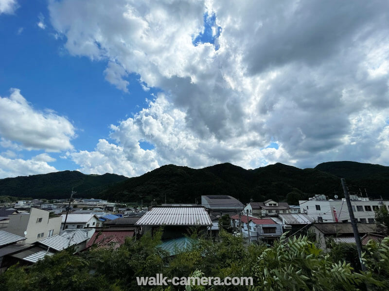 十二所神社 百段階段から見える景色