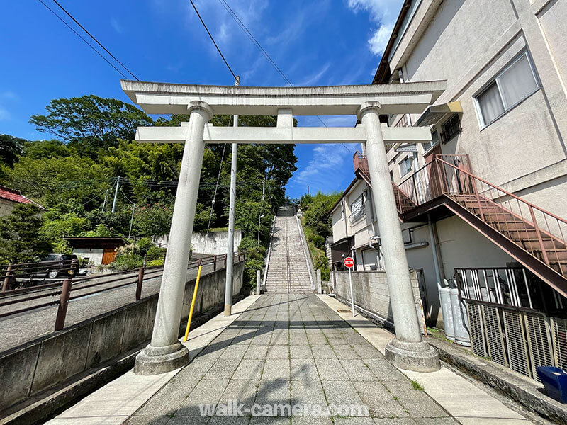 大子 十二所神社 鳥居