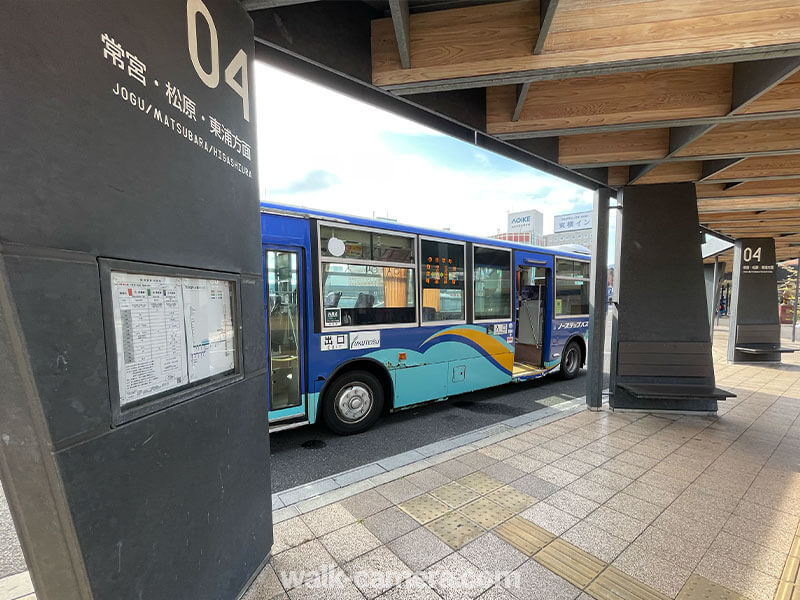 敦賀駅 4番バス乗り場 敦賀市コミュニティバス