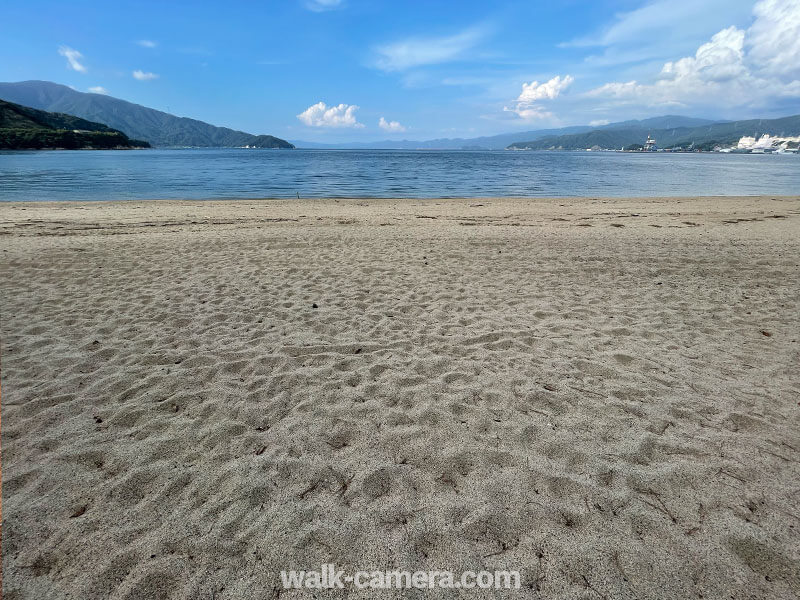 気比の松原 砂浜