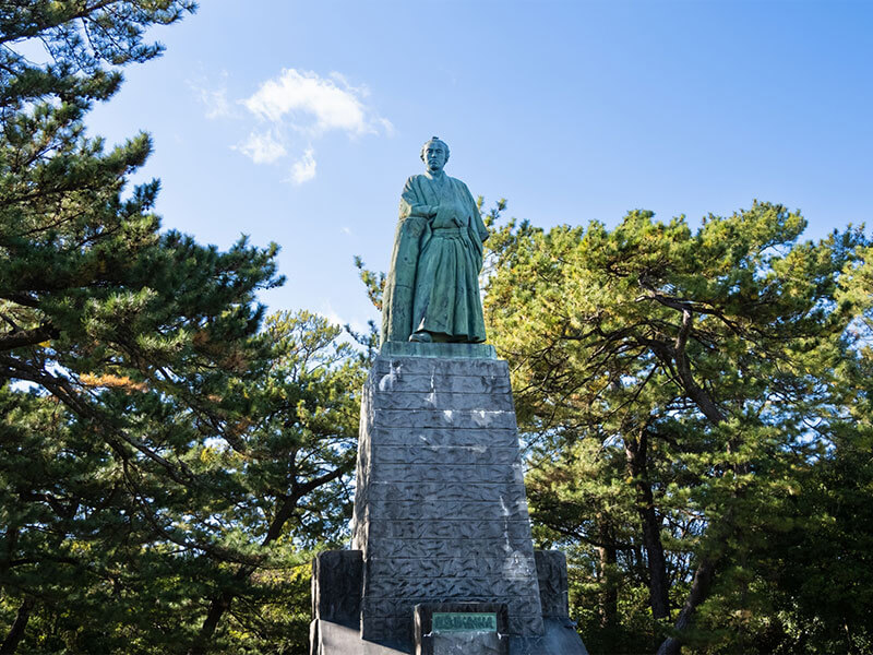 桂浜 坂本龍馬像