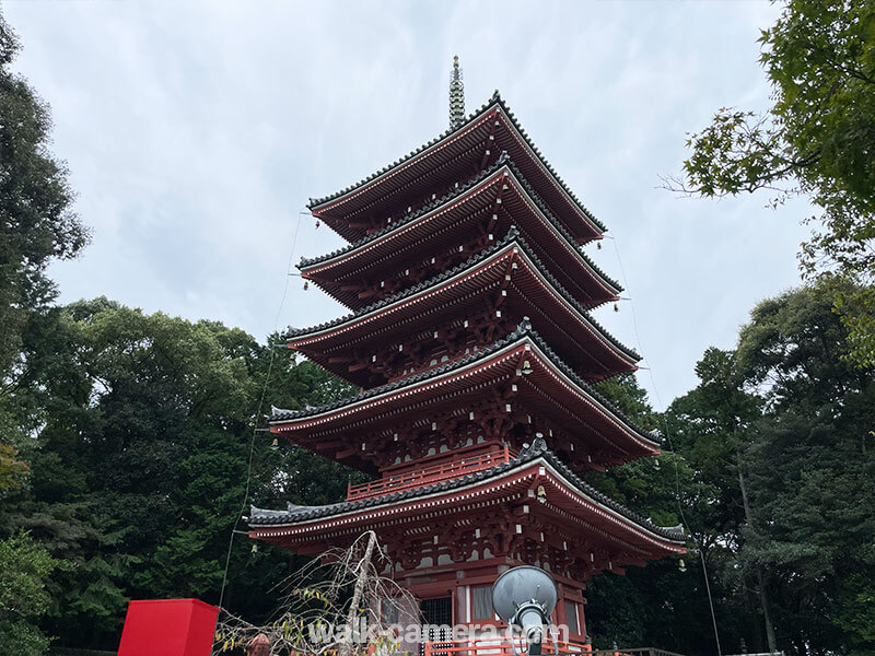 竹林寺 五重塔