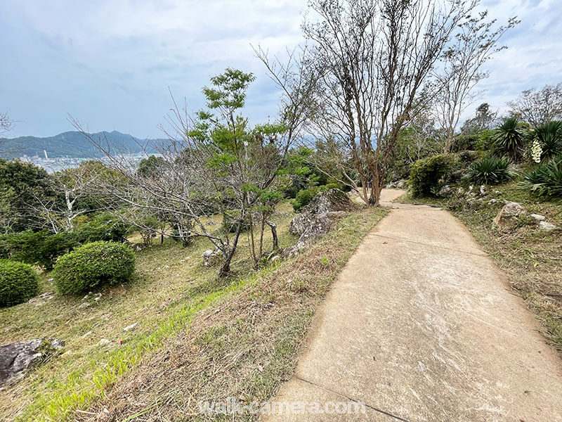 五台山公園 遊歩道