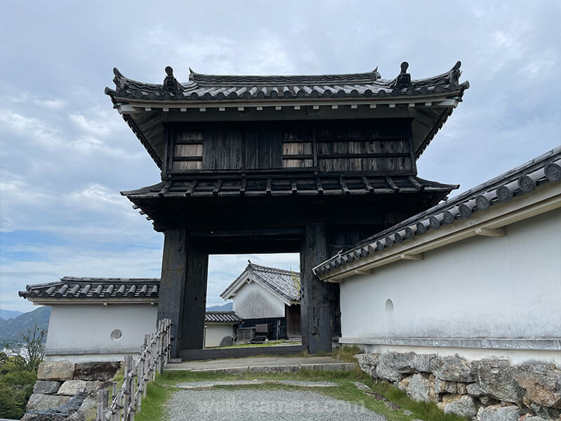 高知城 黒鉄門