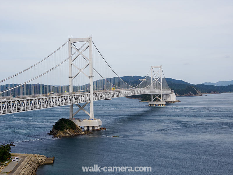 鳴門公園 お茶園展望台からの景色