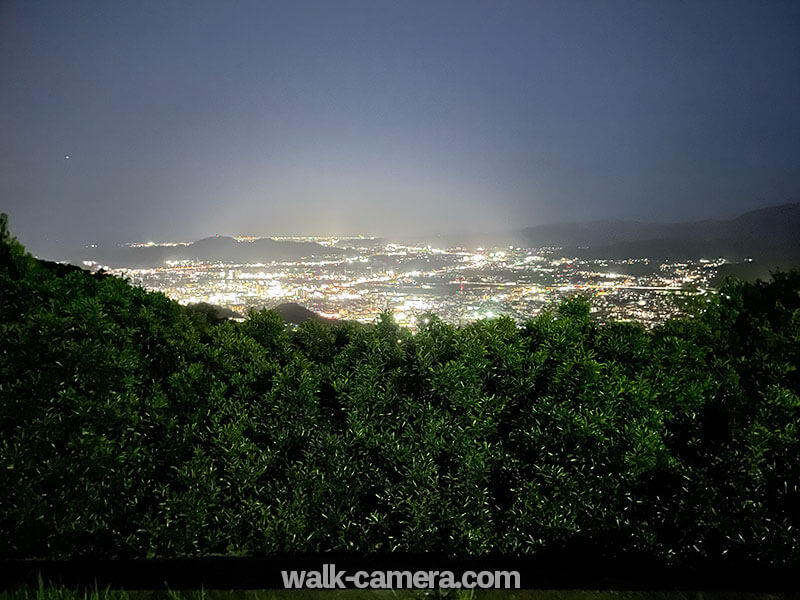 眉山公園 夜景の見どころ