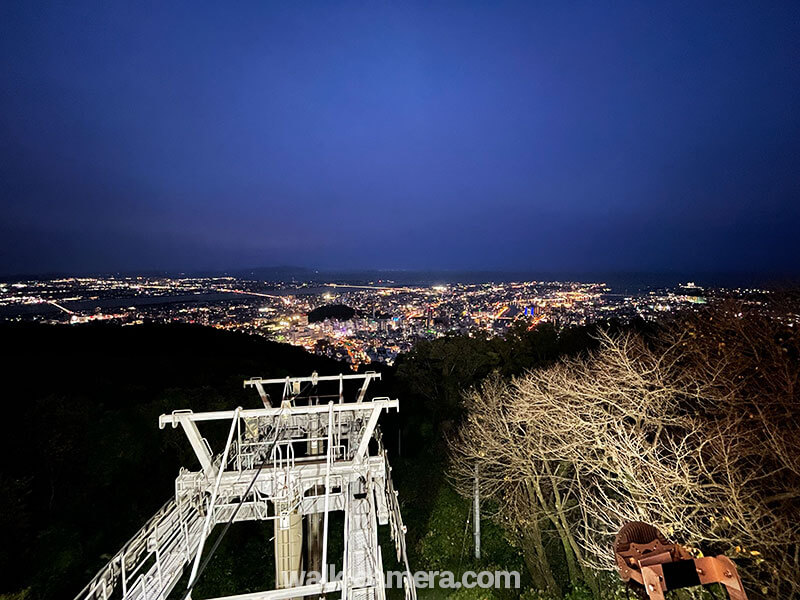 眉山公園 夜景を見る時の持ち物