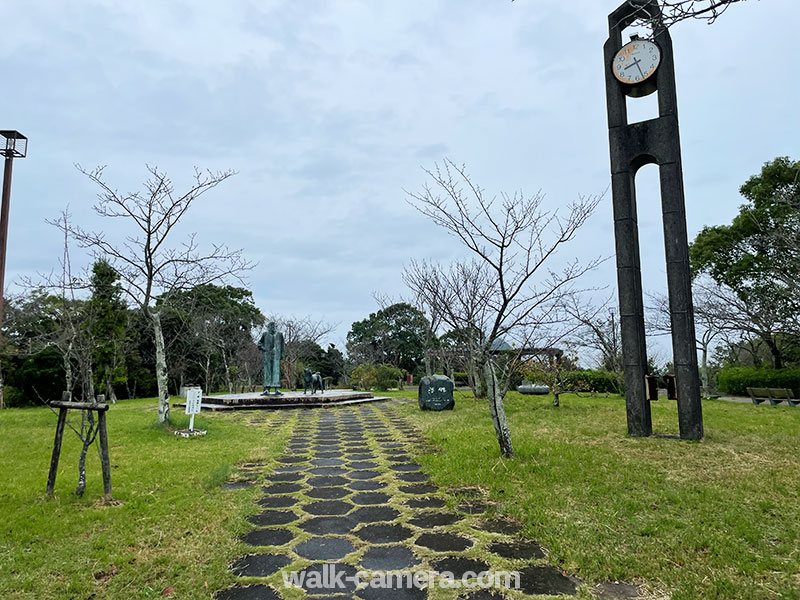 眉山公園 花と鳥の展望広場