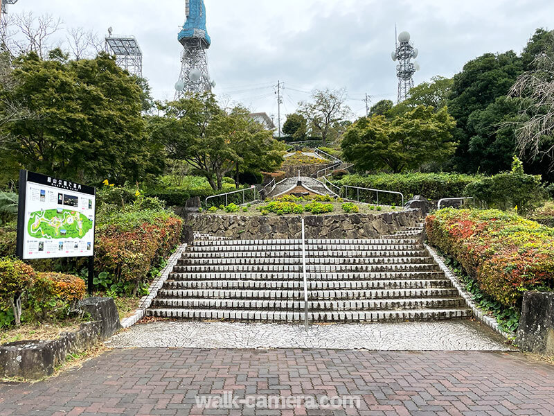 眉山公園 花壇