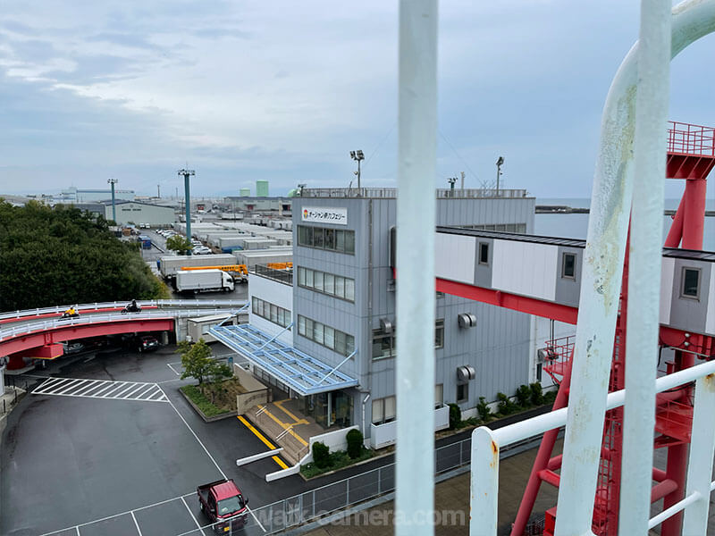 オーシャン東九フェリー 徳島港から東京港へ出発