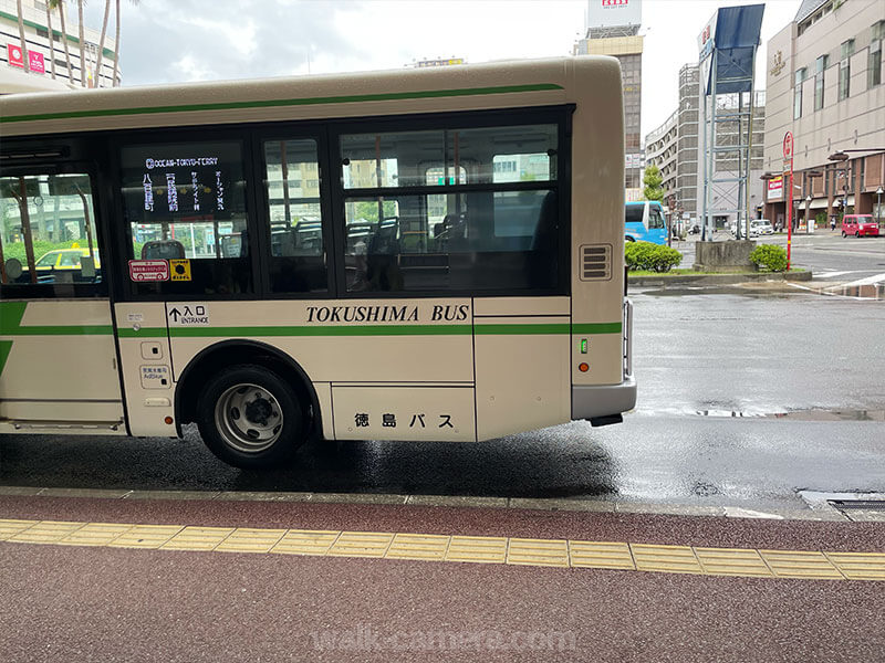 徳島バス オーシャン東九フェリー行き