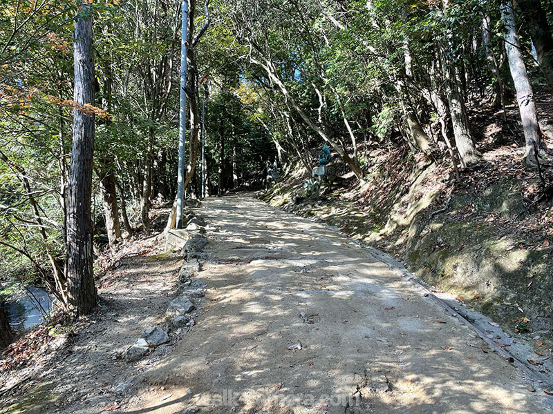 書写山ロープウェイ 参道　靴