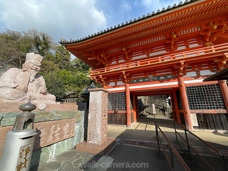 紀三井寺 楼門 閻魔大王像