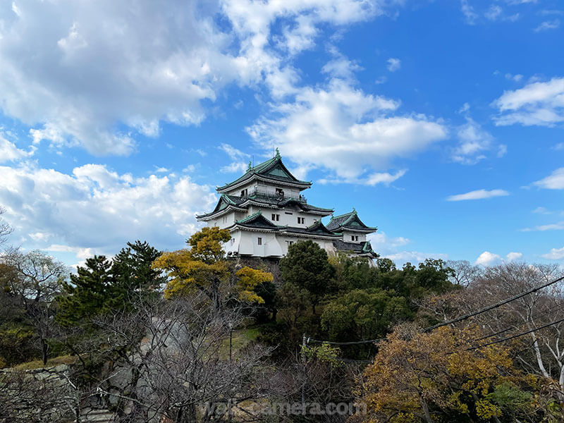 和歌山城と紅葉渓庭園について