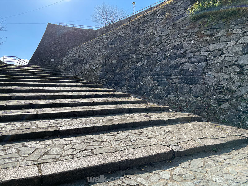 和歌山城 石段