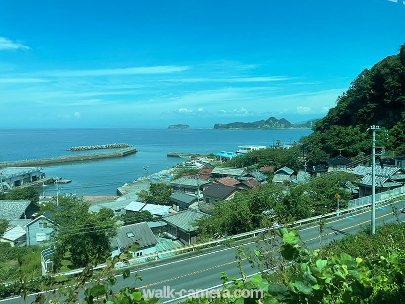 内房線から見る海の景色