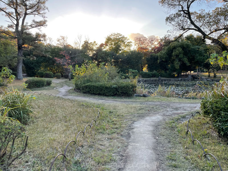 服部緑地 日本庭園