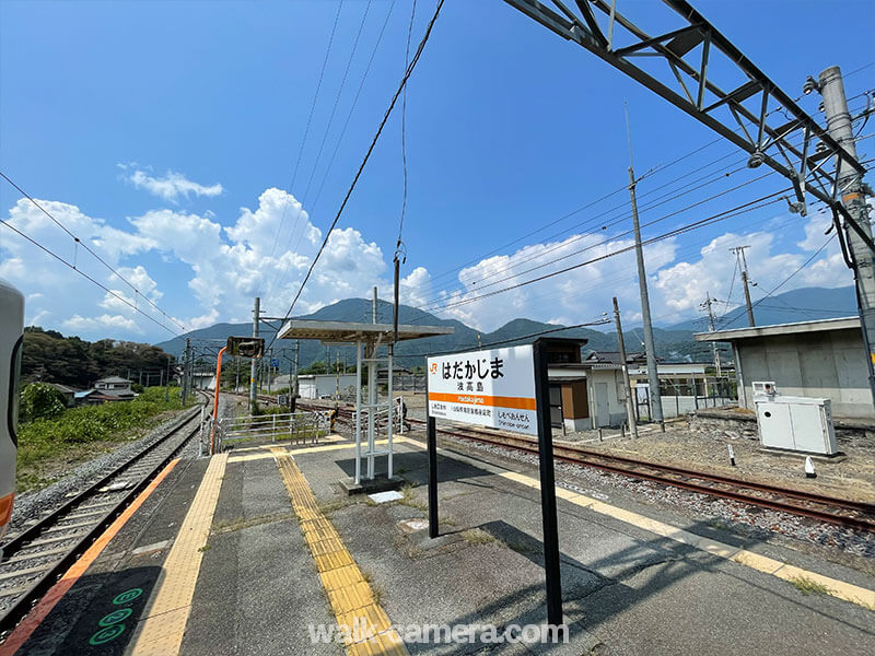 青春18切符 身延線 波高島駅