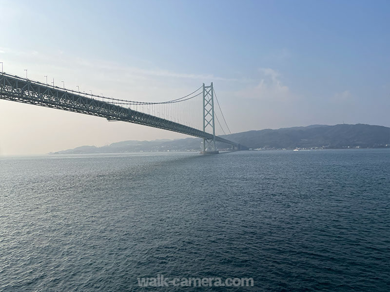 ジャンボフェリーあおい 明石海峡大橋