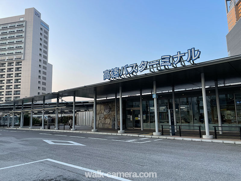 高松駅の高速バスターミナル