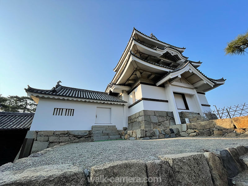 高松城（玉藻公園） 月見櫓と水手御門