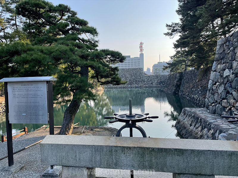 高松城（玉藻公園）水門