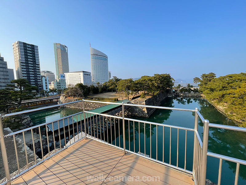 高松城の風景