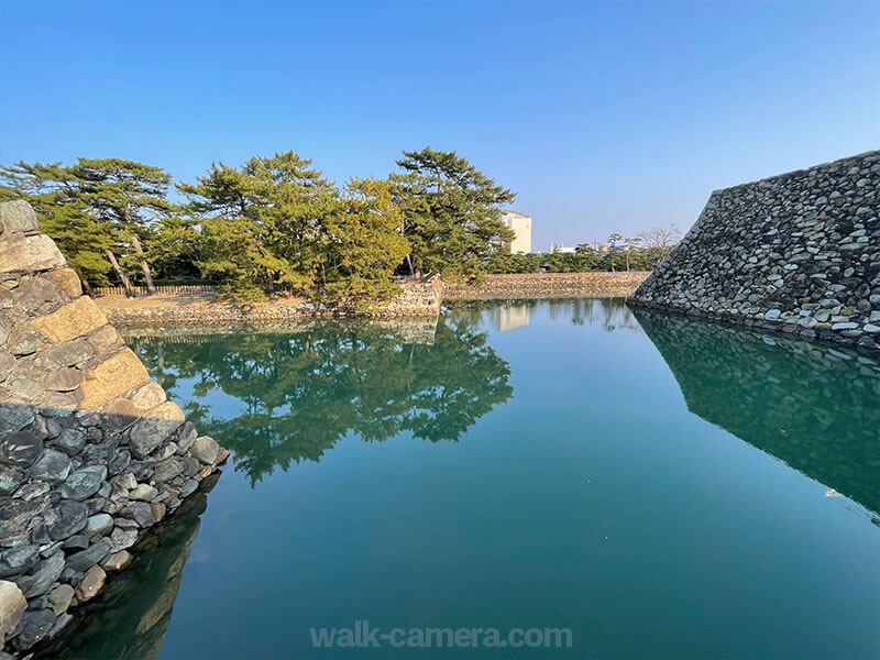 高松城（玉藻公園）堀・石垣